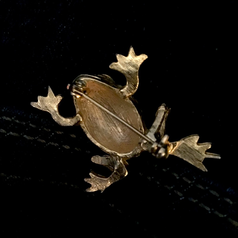 Frog Brooch/Pin - Picture 2 of 6